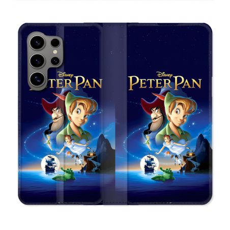 Housse Cuir Portefeuille Pour Samsung Galaxy S24 Ultra Peter Pan Affiche