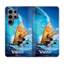 Housse Cuir Portefeuille Pour Samsung Galaxy S24 Ultra Vaiana