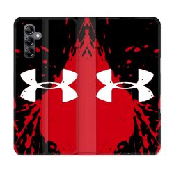 Housse Cuir Portefeuille Pour Samsung Galaxy S24 Under Armour
