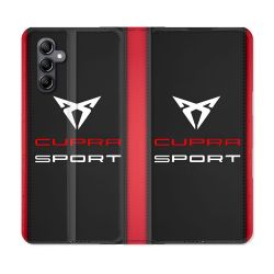 Housse Cuir Portefeuille Pour Samsung Galaxy S24 Plus Cupra