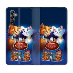 Housse Cuir Portefeuille Pour Samsung Galaxy S24 Plus Les Aristochats