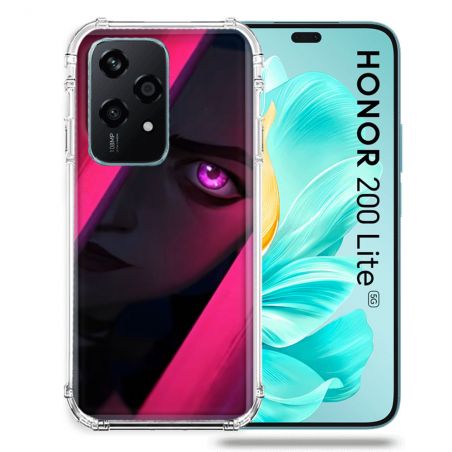 Coque Renforcée Pour Honor 200 Lite 5G Arcane Jynx Rose