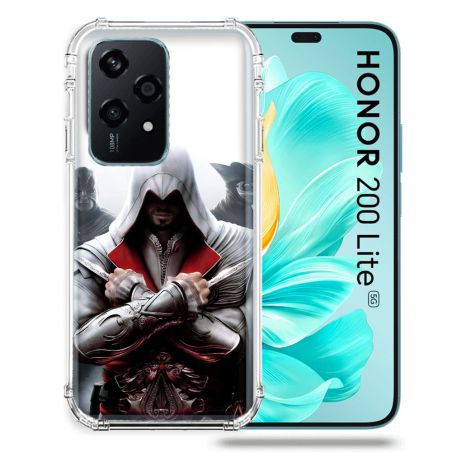 Coque Renforcée Pour Honor 200 Lite 5G Assassin Creed Mask