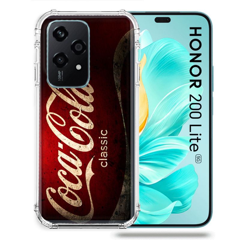 Coque Renforcée Pour Honor 200 Lite 5G Coca Cola Classique