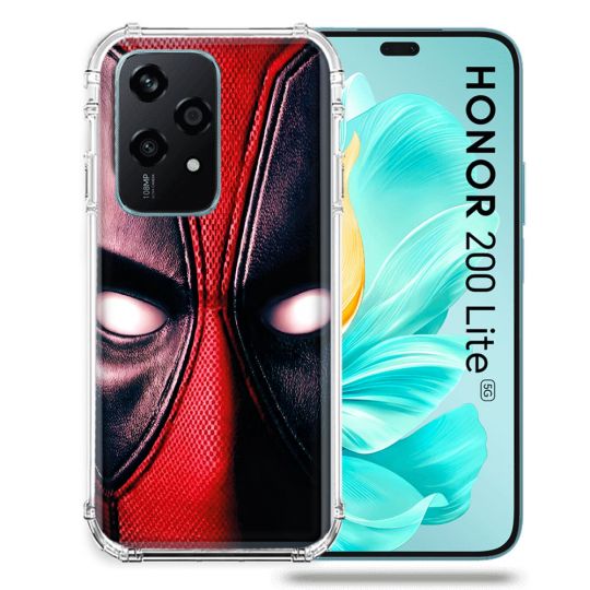 Coque Renforcée Pour Honor 200 Lite 5G Deadpool Yeux