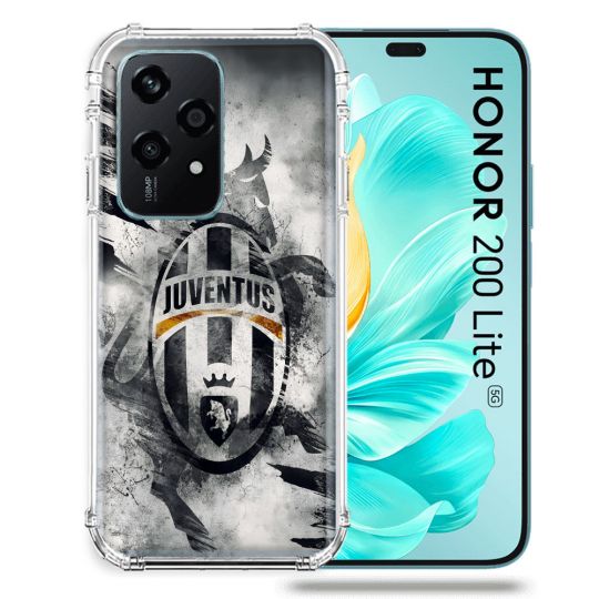 Coque Renforcée Pour Honor 200 Lite 5G Foot Juventus Turin