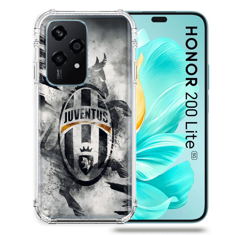 Coque Renforcée Pour Honor 200 Lite 5G Foot Juventus Turin