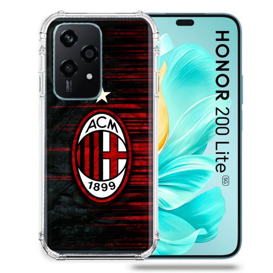 Coque Renforcée Pour Honor 200 Lite 5G Foot Milan AC