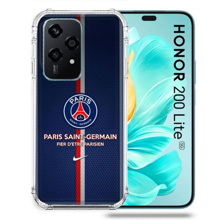 Coque Renforcée Pour Honor 200 Lite 5G Foot PSG Fier