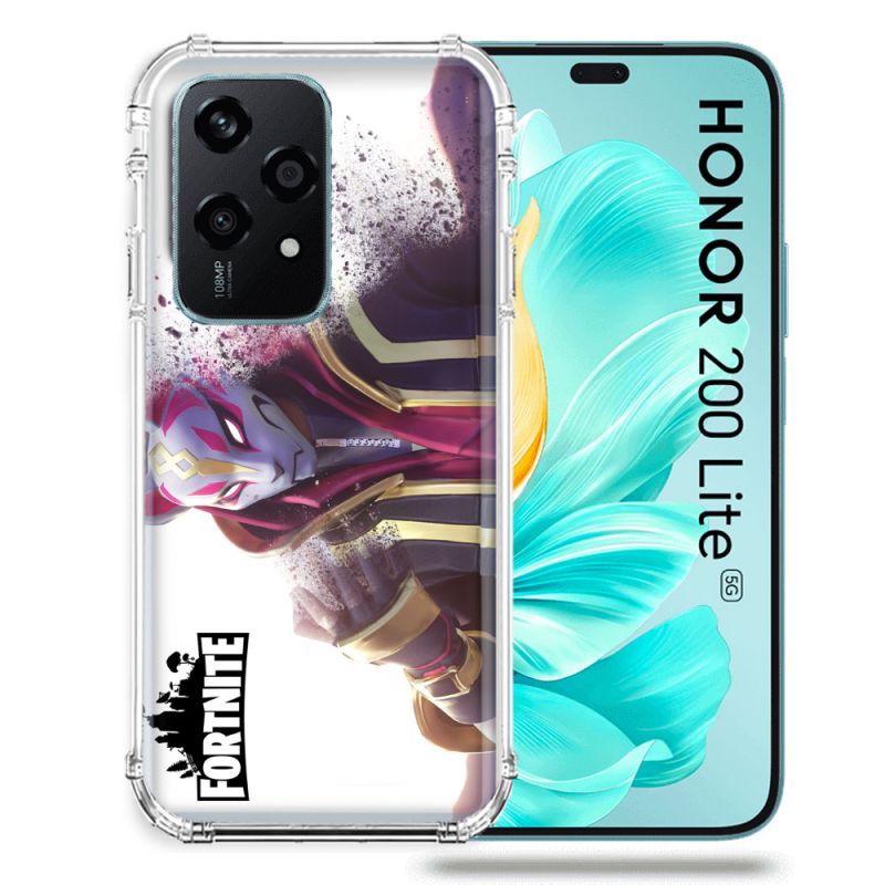 Coque Renforcée Pour Honor 200 Lite 5G Fortnite Blanc