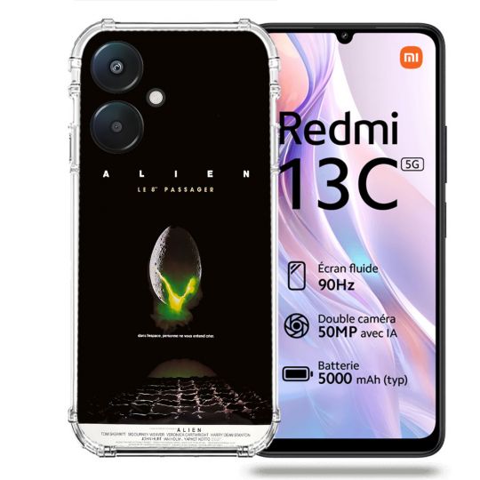 Coque Renforcée Pour Xiaomi Redmi 13C 5G Alien Affiche