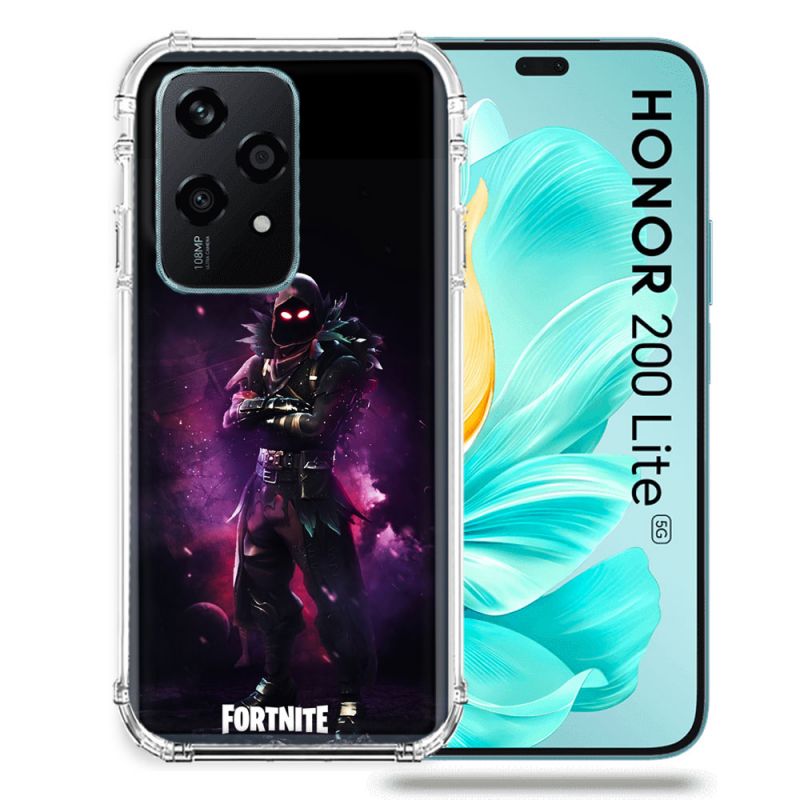 Coque Renforcée Pour Honor 200 Lite 5G Fortnite Raven
