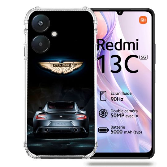 Coque Renforcée Pour Xiaomi Redmi 13C 5G Aston Martin