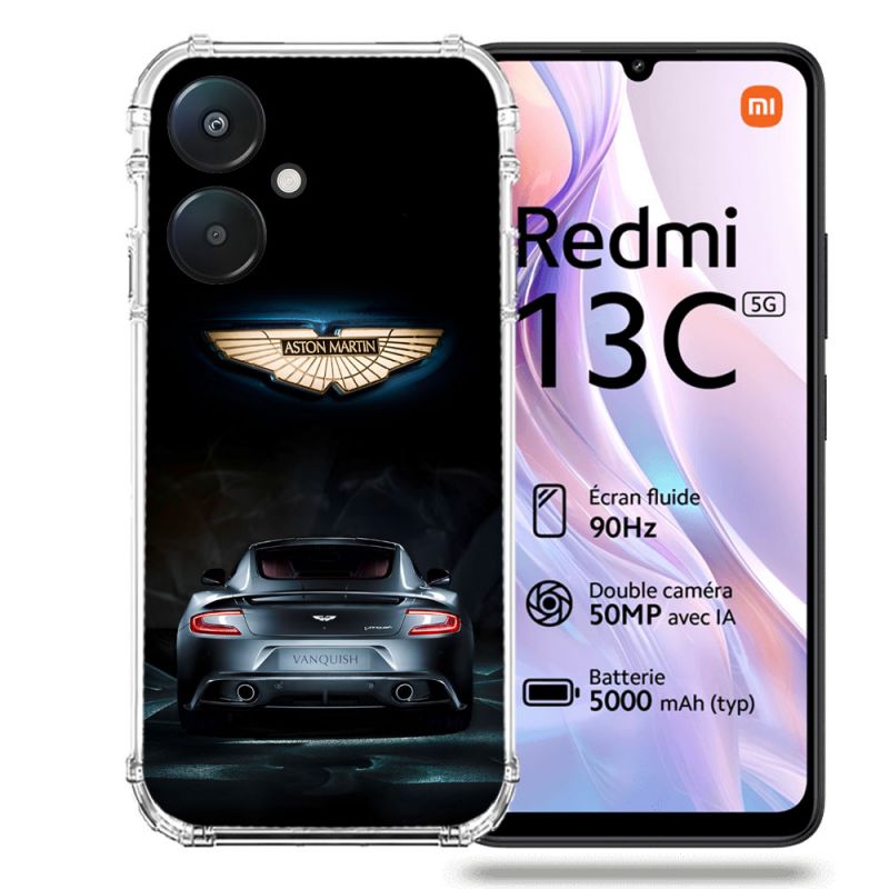 Coque Renforcée Pour Xiaomi Redmi 13C 5G Aston Martin