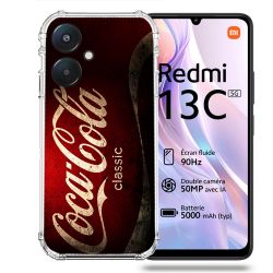 Coque Renforcée Pour Xiaomi Redmi 13C 5G Coca Cola Classique
