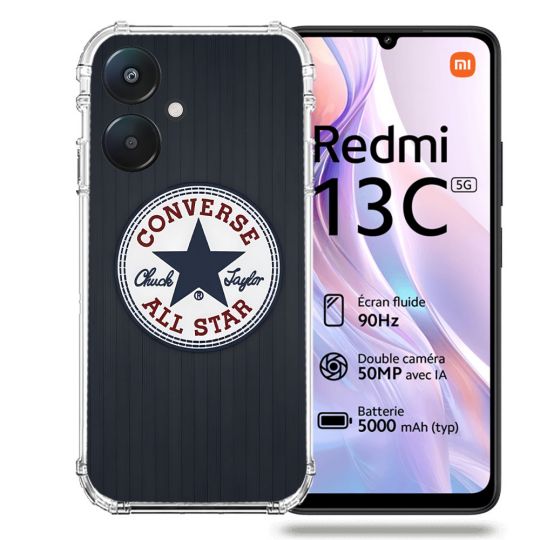Coque Renforcée Pour Xiaomi Redmi 13C 5G Converse
