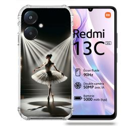 Coque Renforcée Pour Xiaomi Redmi 13C 5G Danseuse Lumière