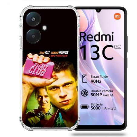 Coque Renforcée Pour Xiaomi Redmi 13C 5G Fight Club Affiche