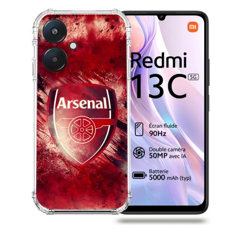 Coque Renforcée Pour Xiaomi Redmi 13C 5G Foot Arsenal