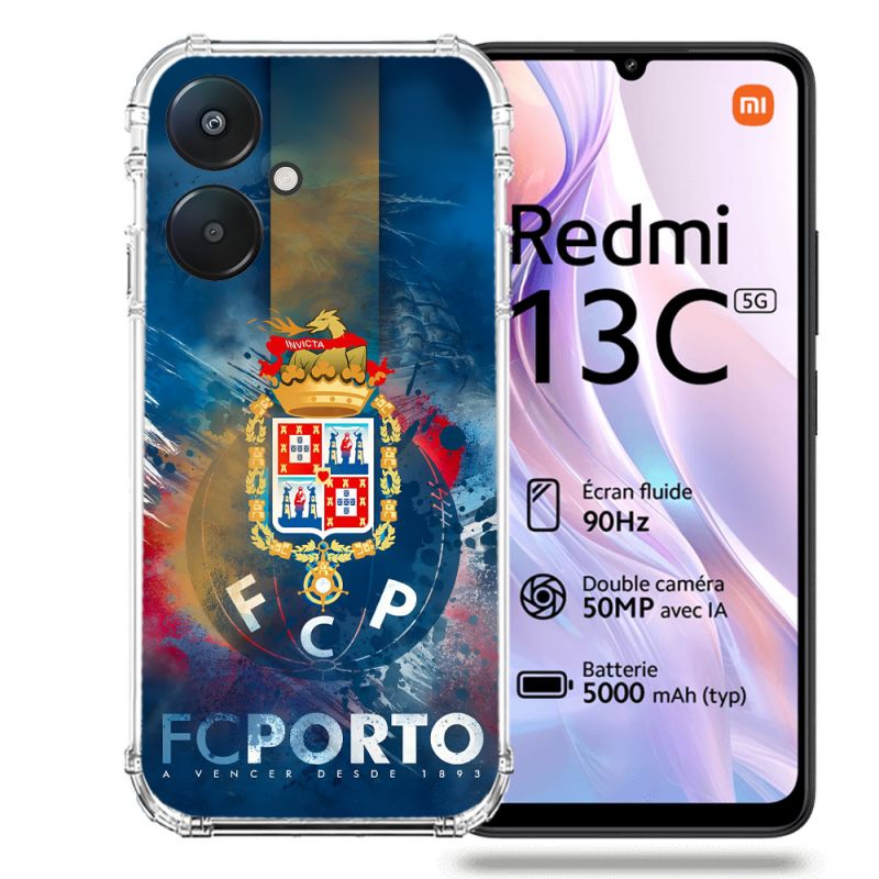Coque Renforcée Pour Xiaomi Redmi 13C 5G Foot FC Porto