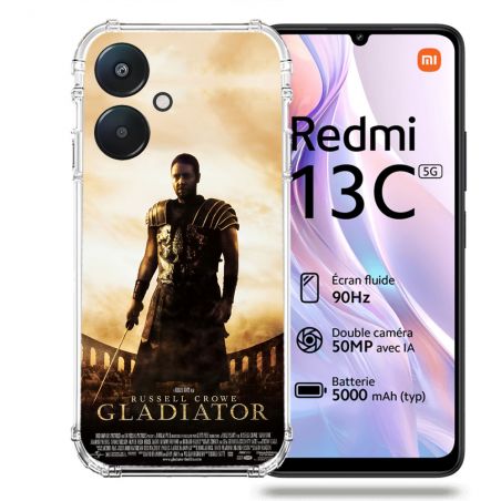Coque Renforcée Pour Xiaomi Redmi 13C 5G Gladiator Affiche