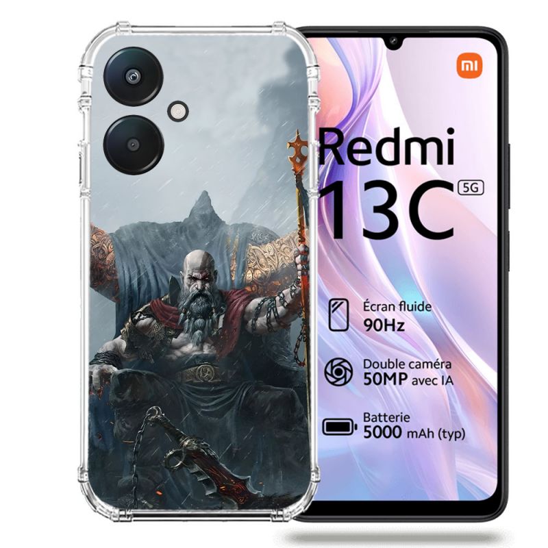 Coque Renforcée Pour Xiaomi Redmi 13C 5G God Of War