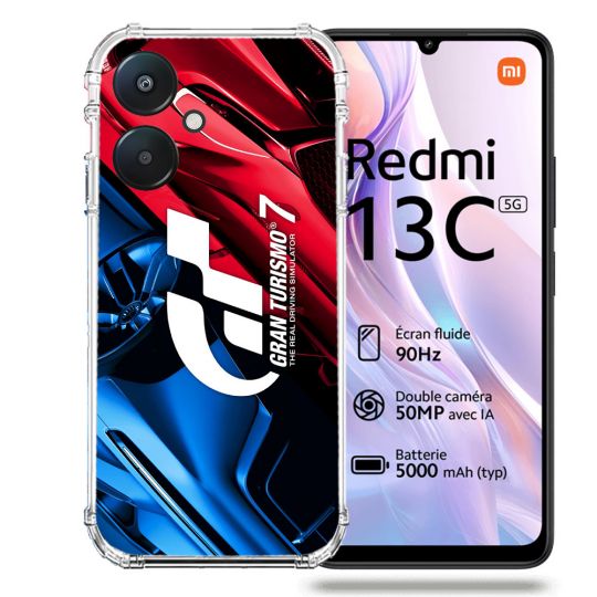 Coque Renforcée Pour Xiaomi Redmi 13C 5G Gran Turismo