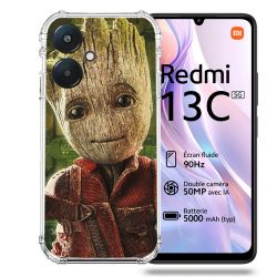 Coque Renforcée Pour Xiaomi Redmi 13C 5G Groot Vert
