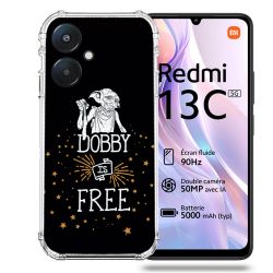 Coque Renforcée Pour Xiaomi Redmi 13C 5G Harry Potter Dobby Free Noir