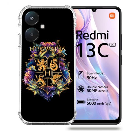 Coque Renforcée Pour Xiaomi Redmi 13C 5G Harry Potter Hogwarts