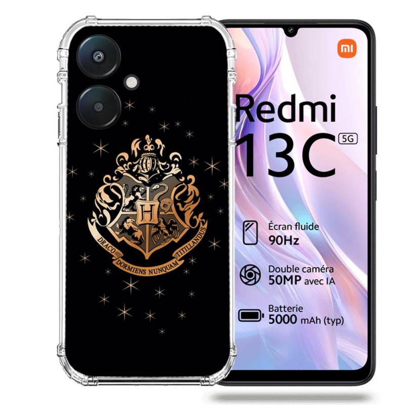Coque Renforcée Pour Xiaomi Redmi 13C 5G Harry Potter Poudlard