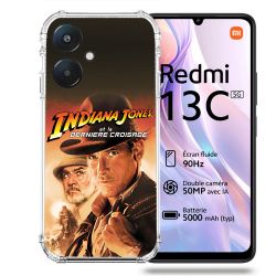 Coque Renforcée Pour Xiaomi Redmi 13C 5G Indiana Jones Affiche