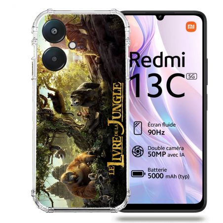 Coque Renforcée Pour Xiaomi Redmi 13C 5G Le Livre De La Jungle Affiche