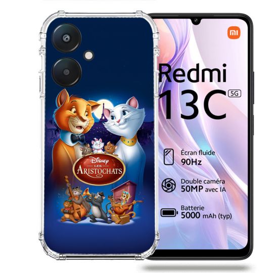 Coque Renforcée Pour Xiaomi Redmi 13C 5G Les Aristochats