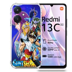Coque Renforcée Pour Xiaomi Redmi 13C 5G Les Chevaliers Du Zodiaque