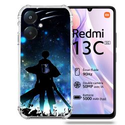 Coque Renforcée Pour Xiaomi Redmi 13C 5G Manga Attaque Titans Levi