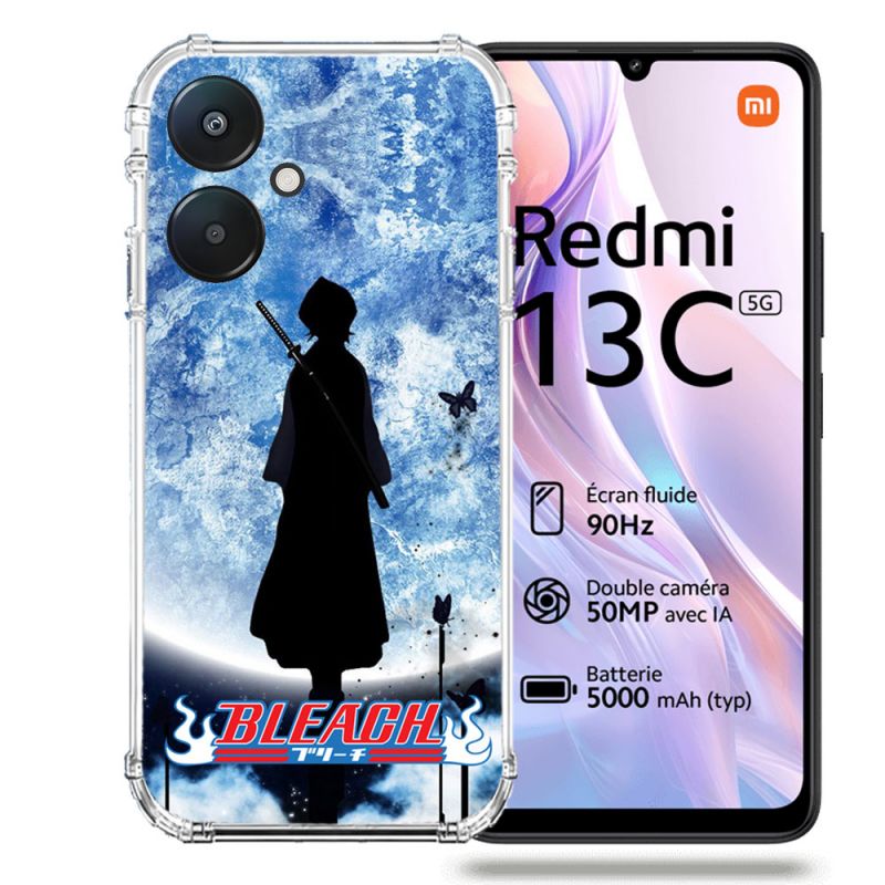Coque Renforcée Pour Xiaomi Redmi 13C 5G Manga Bleach Lune