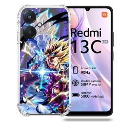 Coque Renforcée Pour Xiaomi Redmi 13C 5G Manga Dragon Ball Sangohan Duo
