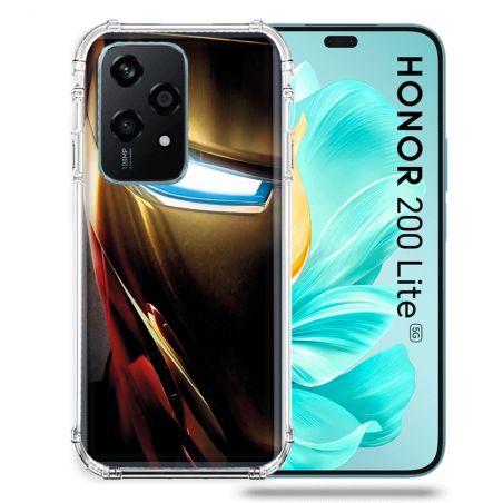 Coque Renforcée Pour Honor 200 Lite 5G Iron Man Casque