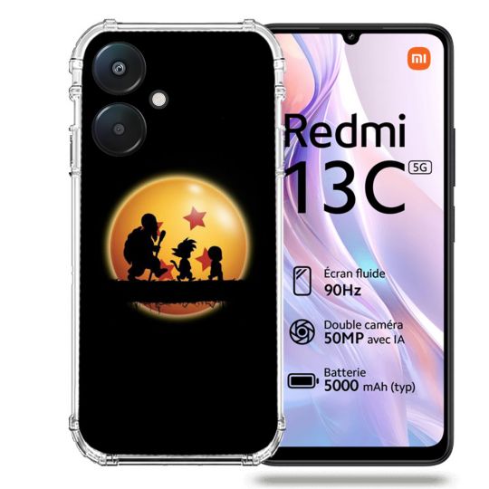Coque Renforcée Pour Xiaomi Redmi 13C 5G Manga Dragon Ball Vintage