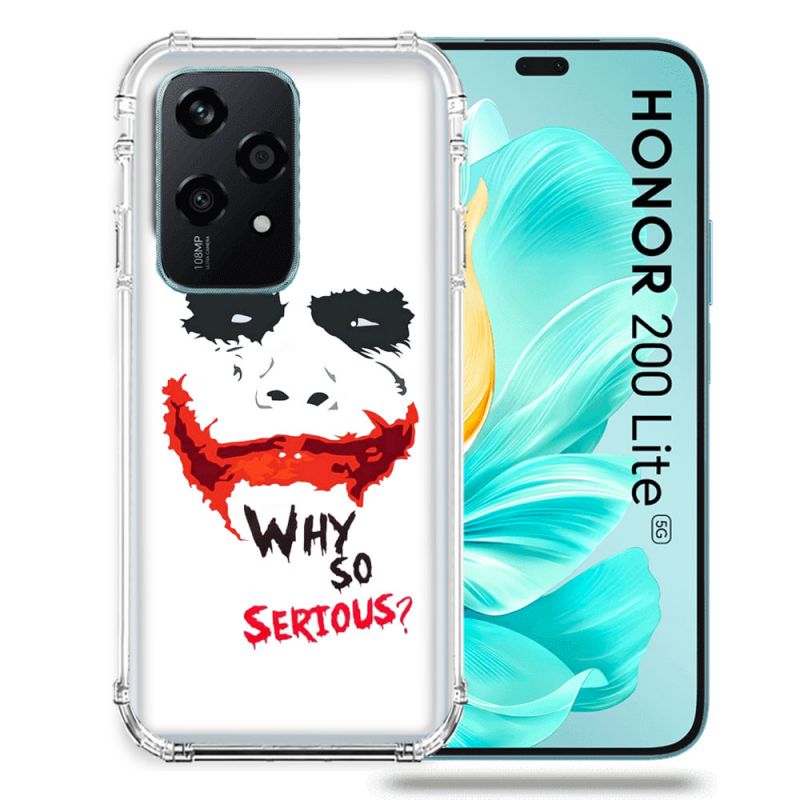 Coque Renforcée Pour Honor 200 Lite 5G Joker Blanc