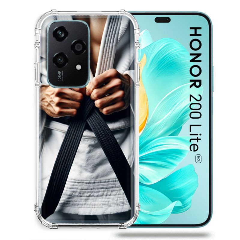 Coque Renforcée Pour Honor 200 Lite 5G Kimono Ceinture