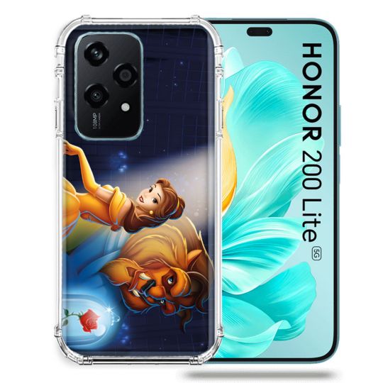 Coque Renforcée Pour Honor 200 Lite 5G La Belle et La Bête