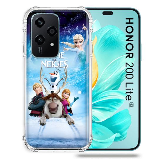 Coque Renforcée Pour Honor 200 Lite 5G La Reine Des Neiges