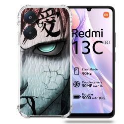 Coque Renforcée Pour Xiaomi Redmi 13C 5G Manga Naruto Gaara