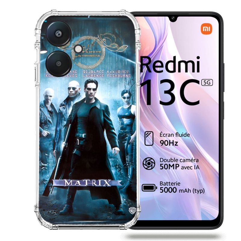 Coque Renforcée Pour Xiaomi Redmi 13C 5G Matrix Affiche