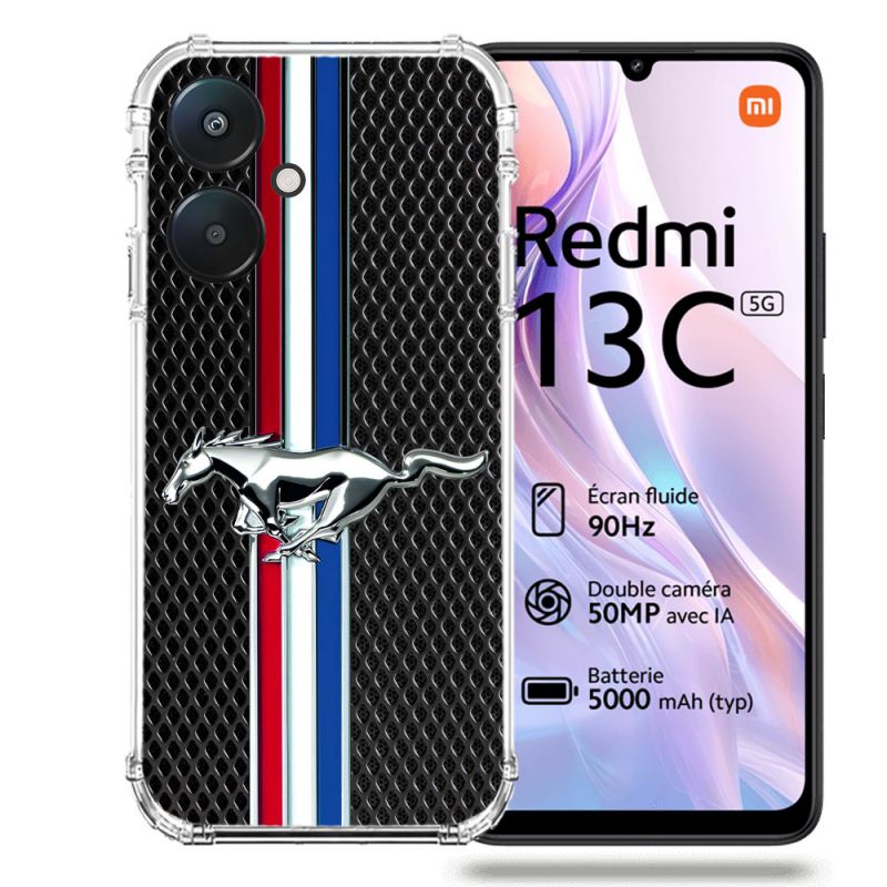 Coque Renforcée Pour Xiaomi Redmi 13C 5G Mustang
