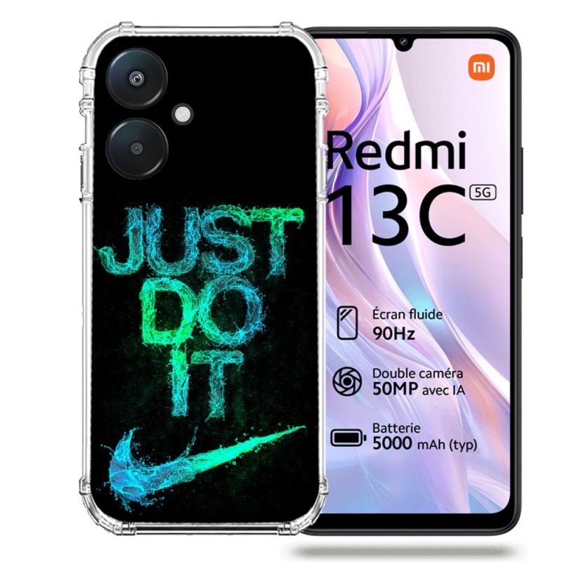 Coque Renforcée Pour Xiaomi Redmi 13C 5G Nike Just Do It