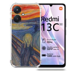 Coque Renforcée Pour Xiaomi Redmi 13C 5G Peinture Le Cri