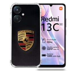 Coque Renforcée Pour Xiaomi Redmi 13C 5G Porsche Carbone
